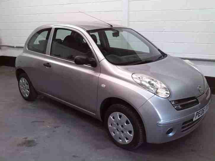 Nissan MICRA S. Nissan car from United Kingdom