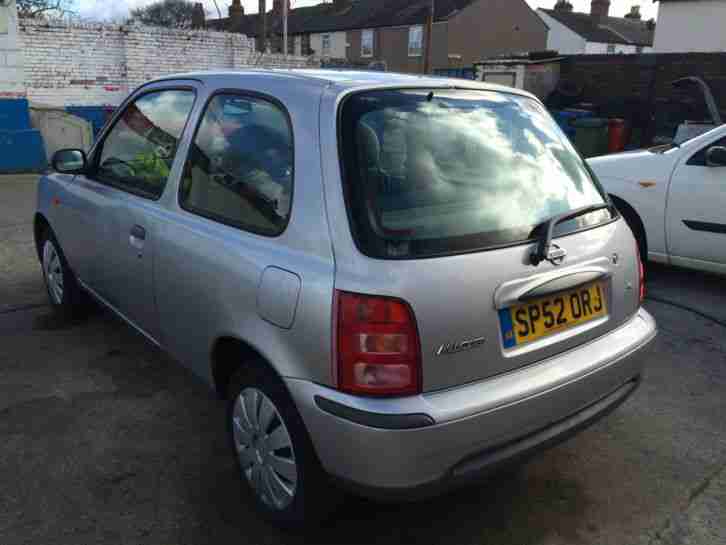 NISSAN MICRA SILVER 2002