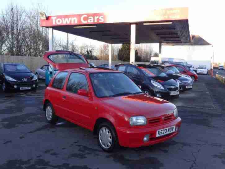 NISSAN MICRA SUPER S 1993 Petrol Manual in Red