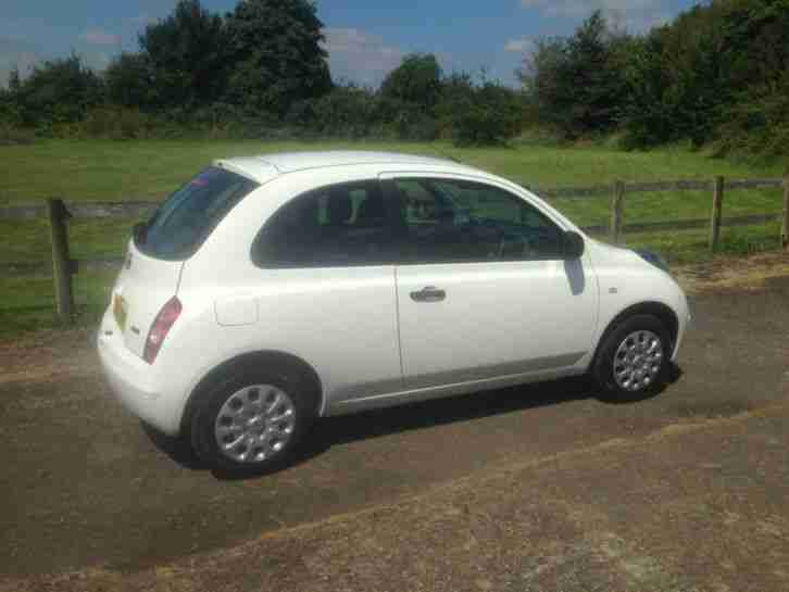 Nissan MICRA VISIA. Nissan car from United Kingdom