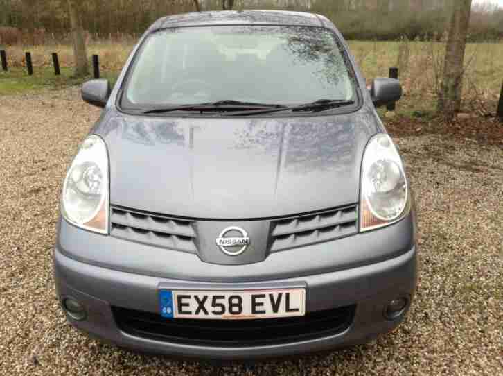 NISSAN NOTE 1.4 16v ACENTA 2008 PETROL ONLY 1 OWNER FROM NEW