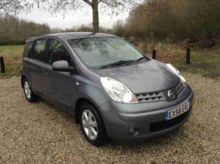 NISSAN NOTE 1.4 16v ACENTA 2008 PETROL - ONLY 1 OWNER FROM NEW