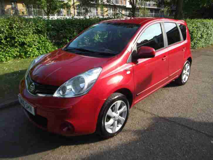 NISSAN NOTE 1.4 N-TEC. 2010.10. SAT NAV. BLUETOOTH/AUX/USB.CRUISE. NEW MOT/SERV