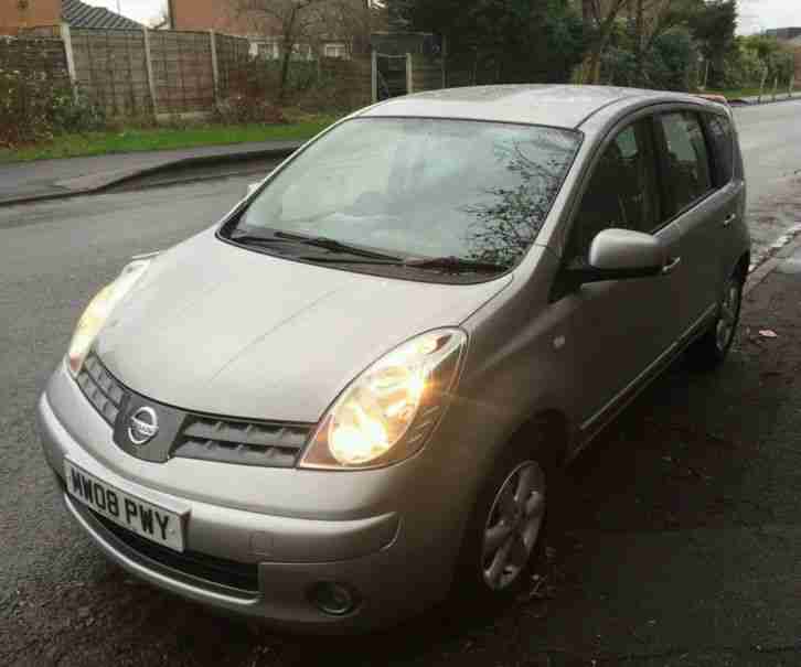 NISSAN NOTE 1.5 ACENTA DCI SILVER 2008 **SERVICE HISTORY**