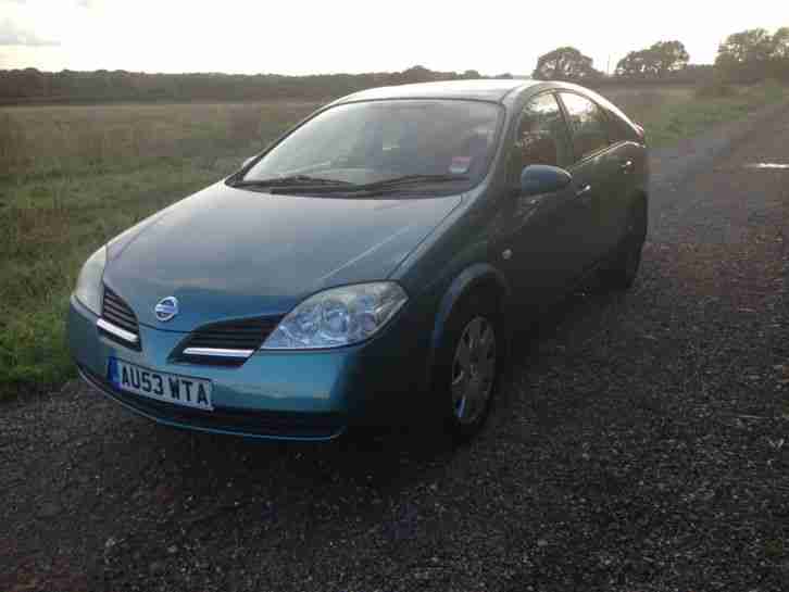 NISSAN PRIMERA 1.8 S 2003 1 YEARS MOT