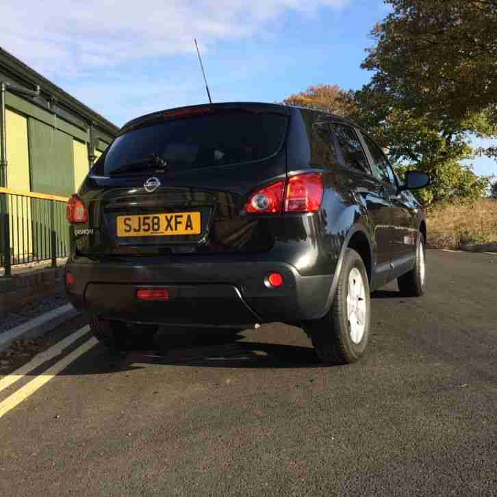 QASHQAI VISIA 2WD BLACK LOW MILES