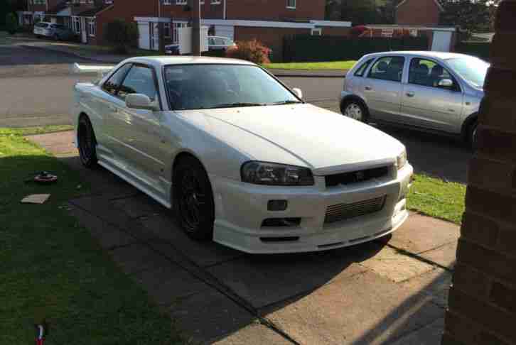 SKYLINE R34 GTT, FRESH IMPORT GTR LOOK