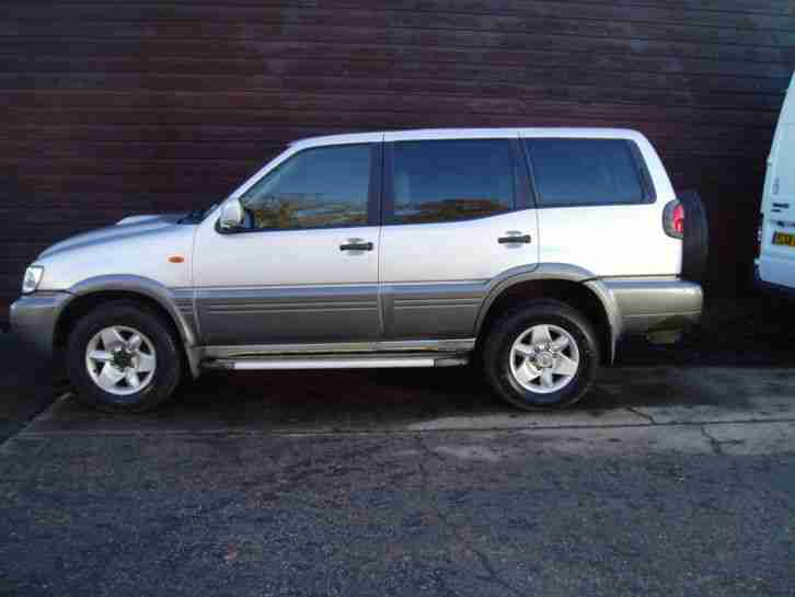 NISSAN TERRANO 4X4 LWB 52 REG 2002 7 SEATER 3.0 TDI,LEATHER AIR CON,ETC,