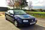 NO RESERVE 2001 GOLF CABRIOLET