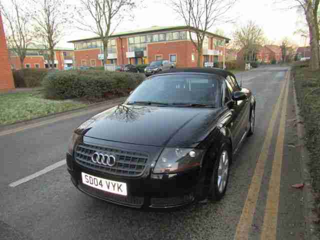 **NO RESERVE** 2004 (04) Audi TT Roadster (150 BHP)