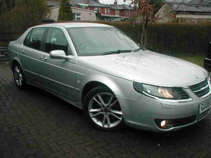 NO RESERVE 2006 SAAB 9-5 AERO HOT 2.3ltr 256bhp MANUAL NEW SERVICE 95 SAT NAV A1