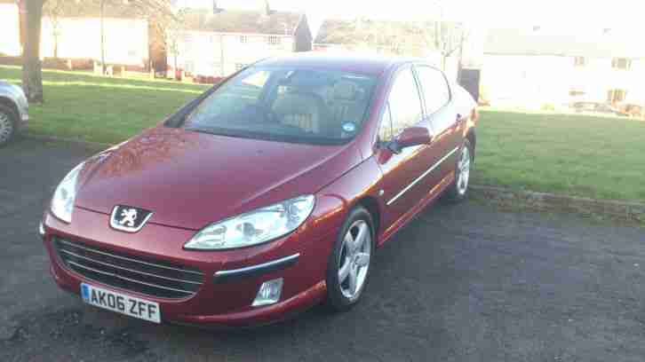 NO RESERVE PERFECT CONDITION PEUGEOT 407 EXECUTIVE HDI AUTO ,FULL LEATHER,