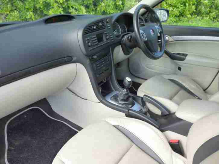 "NO RESERVE" SAAB 9-3 VECTOR SPORT DT ESTATE, METALLIC BLUE with FULL LEATHER