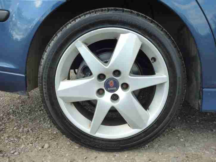 "NO RESERVE" SAAB 9-3 VECTOR SPORT DT ESTATE, METALLIC BLUE with FULL LEATHER