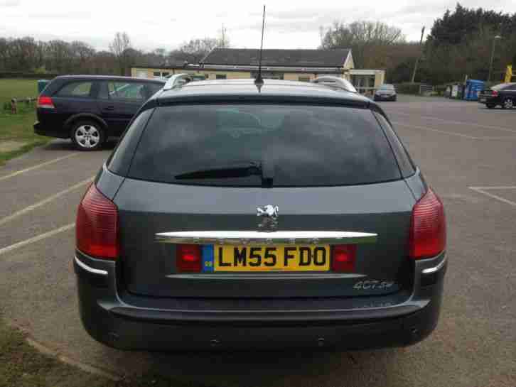 NO RESERVE SPARES OR REPAIR 2006 PEUGEOT 407 SW ZENITH HDI GREY DIESEL