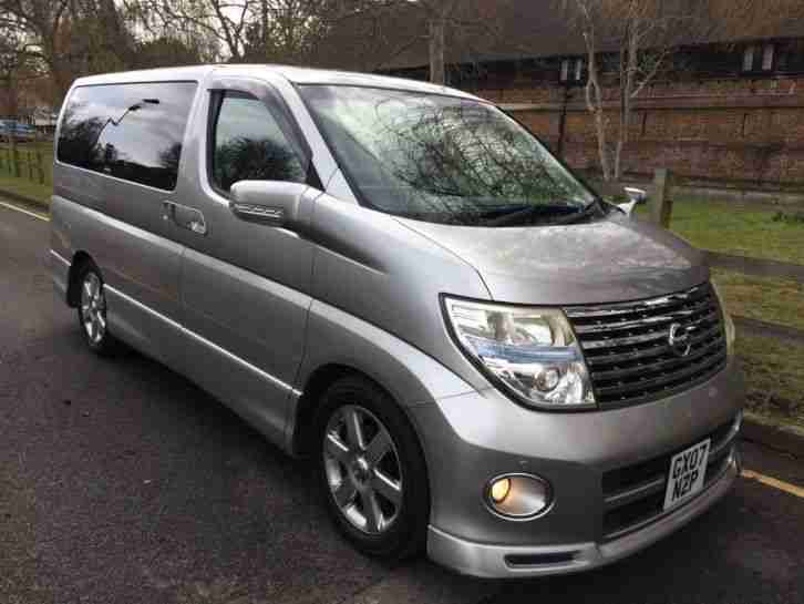 Nissan Elgrand Highway. Nissan car from United Kingdom