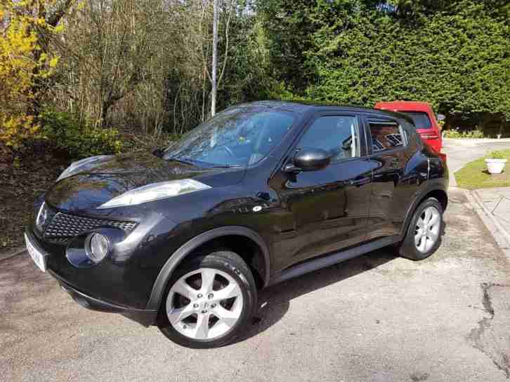 Nissan Juke 1.6 16v CVT Acenta 2012 12Reg Black Manual Petrol