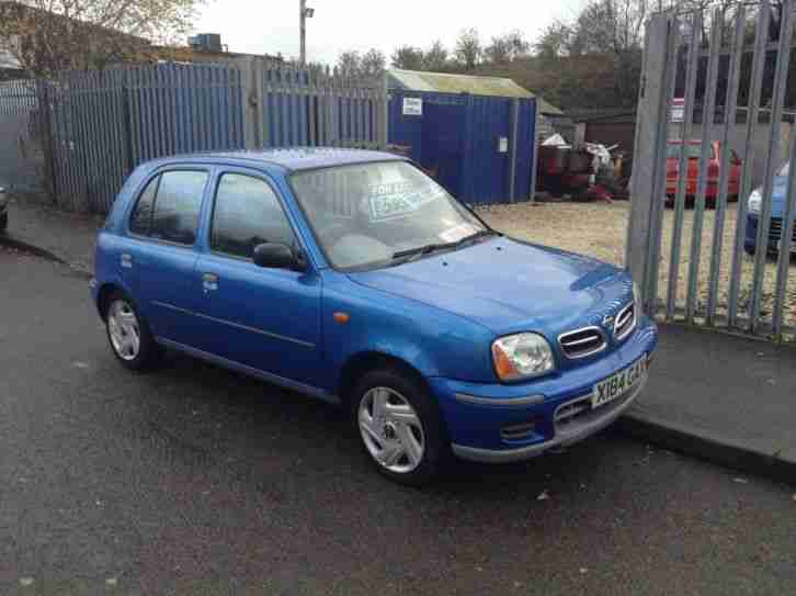 Nissan Micra 1.0 16v 2001MY S 75000 miles long mot