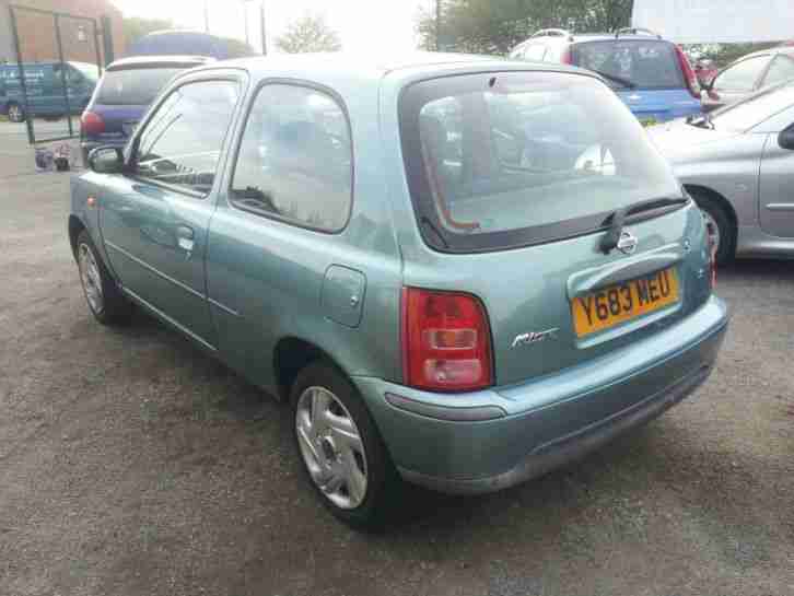 Nissan Micra 1.0 16v 2001MY S BREAKING FOR SPARES AND REPAIRS
