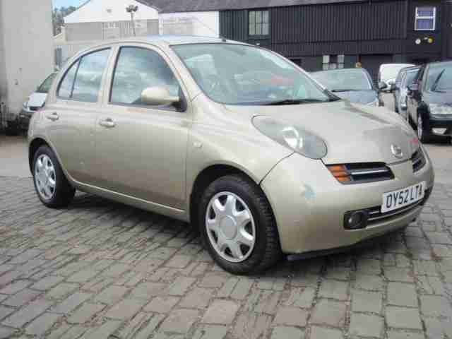 Nissan Micra 1.2. Nissan car from United Kingdom