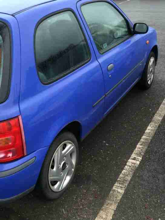 Nissan Micra, Blue, 1.0 S 2000 X Reg