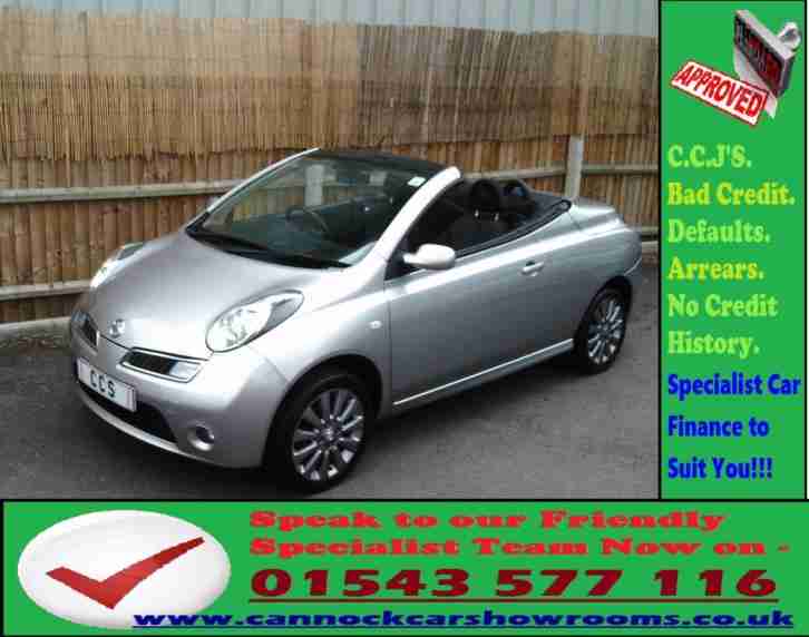 Micra C+C 1.6 16v Acenta Guaranteed