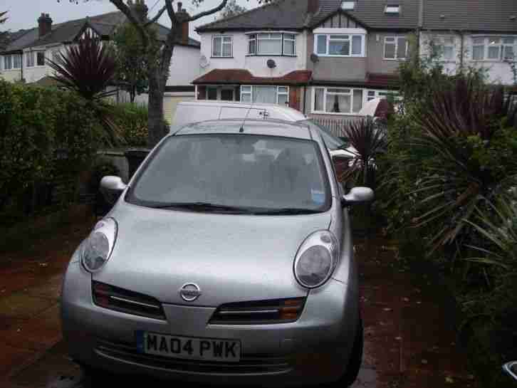 Nissan Micra Silver 5 Door 1.0 Petrol Automatic Low Mileage 2004