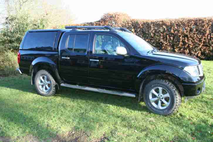 Nissan Navara Platinum Double Cab Pick Up 2009 59500 miles NO VAT