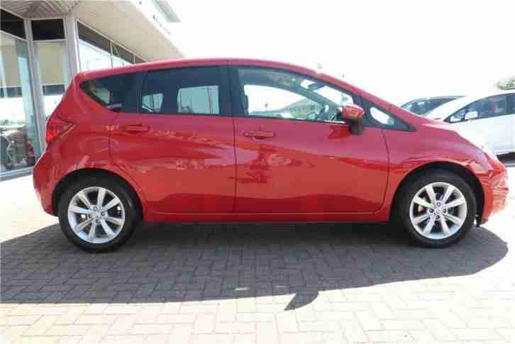 Nissan Note 1.2 Acenta Premium Dig-S Red