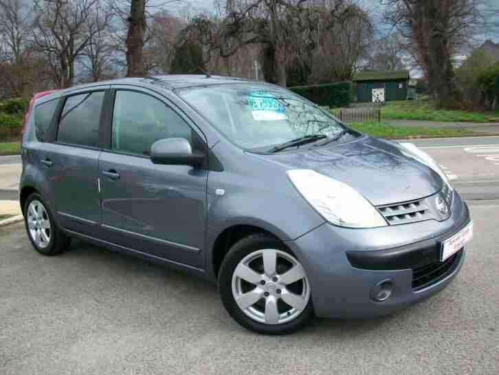 Nissan Note 1.5dCi SVE 5DR GREY METALLIC P X TO CLEAR