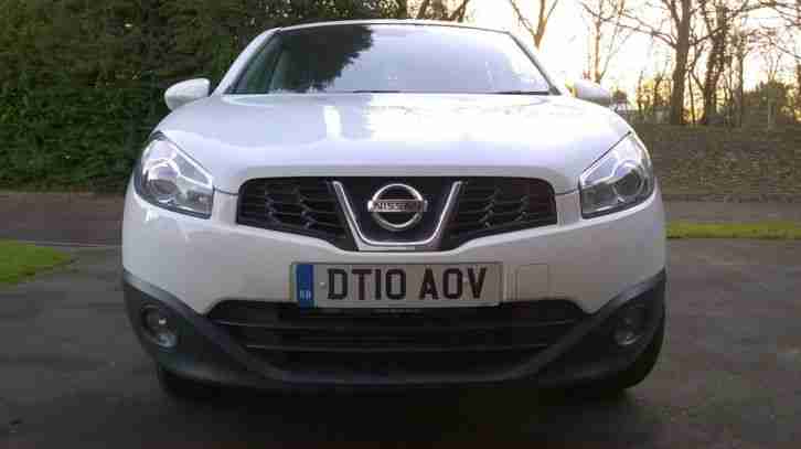 Nissan Qashqai 1.5dCi Acenta 5dr White 55000miles 2010