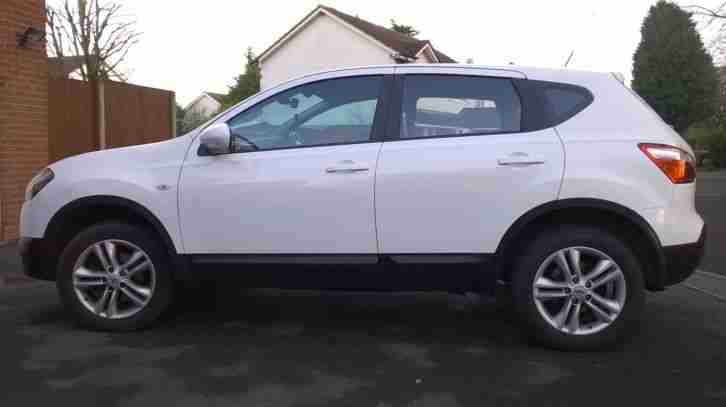Nissan Qashqai 1.5dCi Acenta 5dr White 55000miles 2010