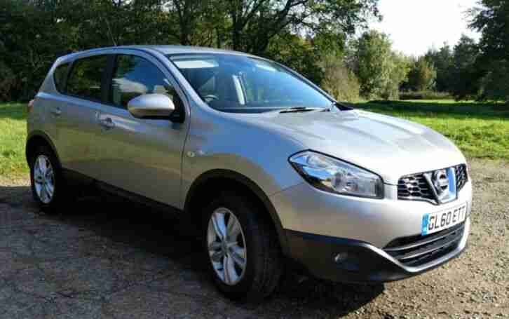 Nissan Qashqai 2010. Nissan car from United Kingdom