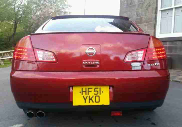 Nissan Skyline 300GT V6, V35 JDM Muscle car, very rare real head turner