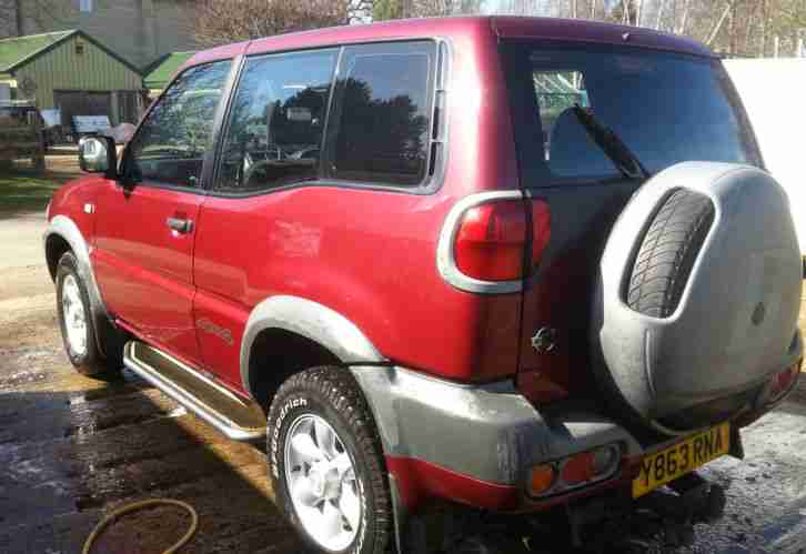 Nissan Terrano 2.7 tdi S 4x4 SWB 2001 diesel veg oil