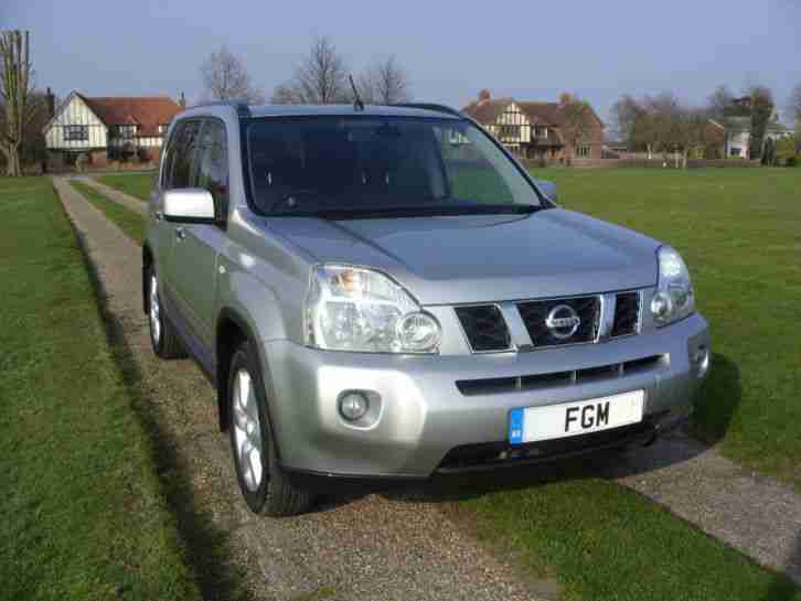 Nissan X Trail 2.5i Aventura AUTOMATIC 4 WHEEL DRIVE ONLY 53,000 MILES