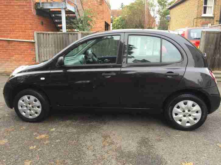 Nissan micra auto automatic 1.2 black low mileage 2005 55 reg