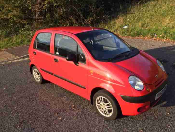 Only 30,000 Miles 2003 Daewoo Matiz Xtra. Full Service History with 14 Stamps