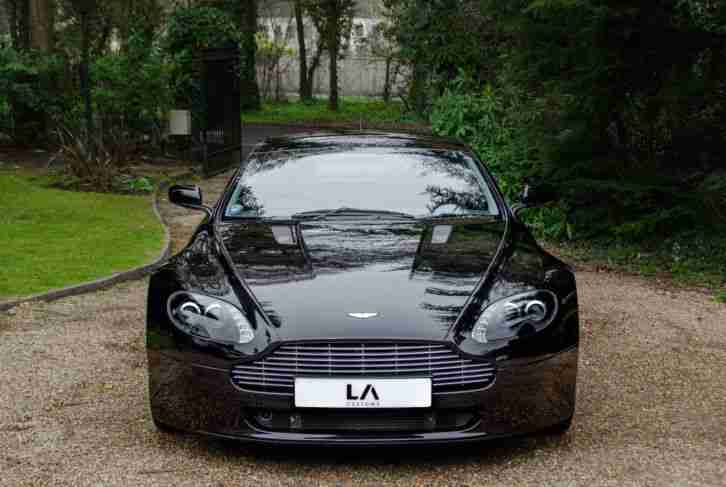 Onyx Black 2007 Aston Martin V8 Vantage Sportshift Automatic Fantastic Spec