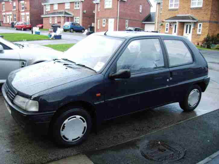 PEUGEOT 106 WITH GENUINE 51K MILES S1 RALLYE SHELL