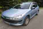 206 1.4 FEVER 3 DOOR HATCHBACK SILVER
