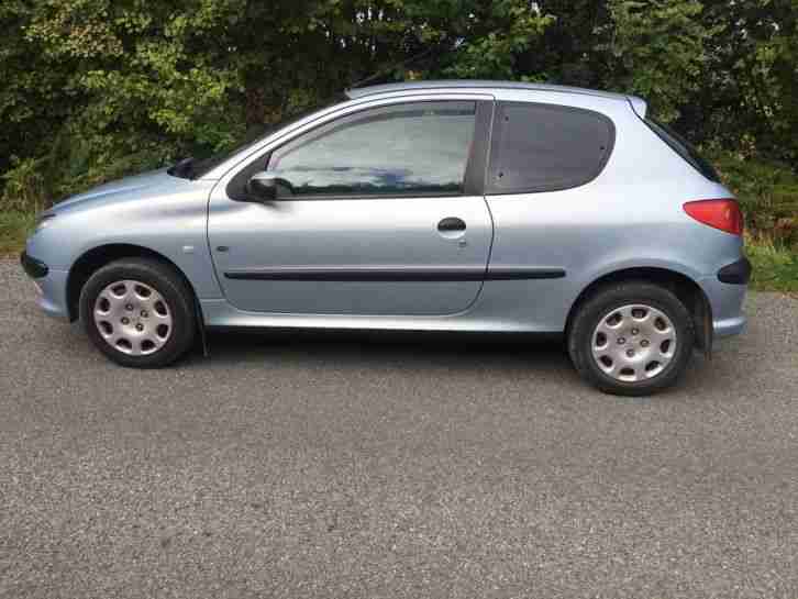 PEUGEOT 206 1.4 FEVER 3 DOOR HATCHBACK SILVER