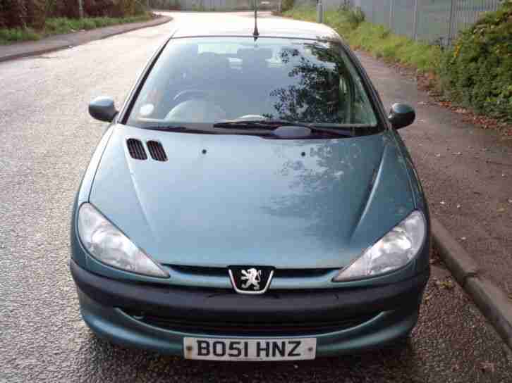 PEUGEOT 206 2001 5dr 1.4 LX***ONLY 1 OWNER FROM NEW + LOW MILES***+