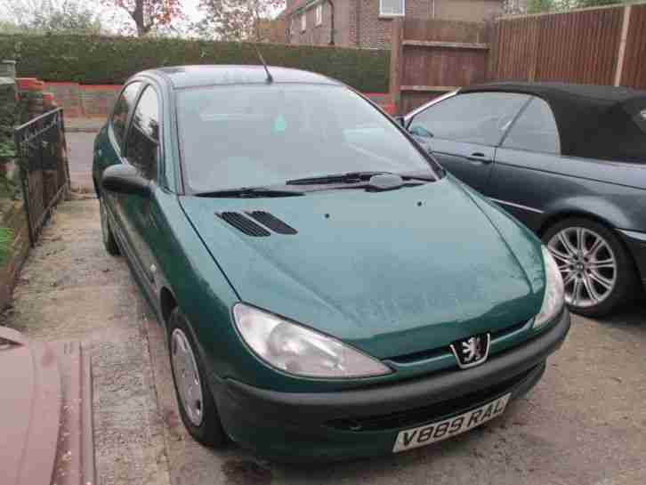 PEUGEOT 206 DIESEL 1.9, YEARS MOT, 117500 MILES, FSH, CAMBELT DONE, GREAT RUNNER