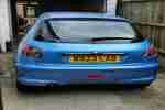 206 IN METALLIC AEGEAN BLUE 3 DOOR