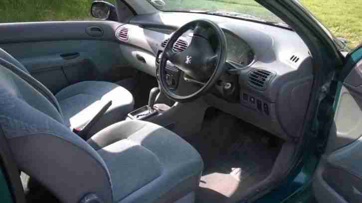 PEUGEOT 206 LX AUTO - low mileage and good service history.