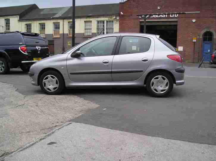 PEUGEOT 206 LX HDI 2003 SILVER