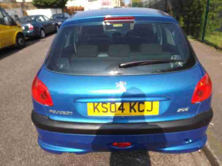 PEUGEOT 206 S 2004 Petrol Manual in Blue