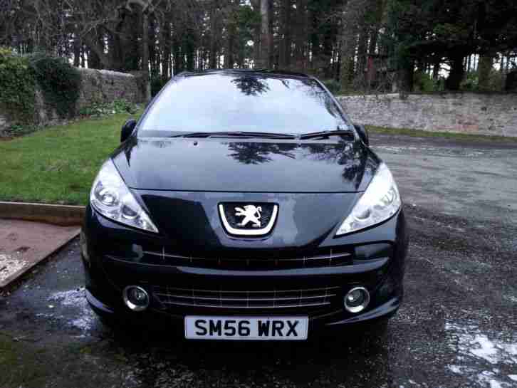 PEUGEOT 207 1.6 GT PETROL - BLACK - 2006