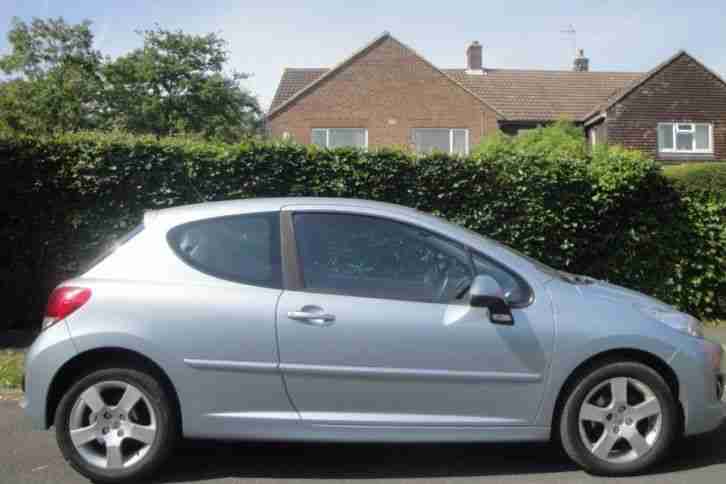 PEUGEOT 207 1.6 HDI SPORT 55k 2009 Diesel Manual in Blue